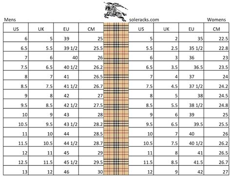 burberry boots size chart|burberry size 38 in us.